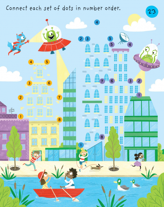 9781474985383 Usborne Little Children's Superheroes Puzzles [3]