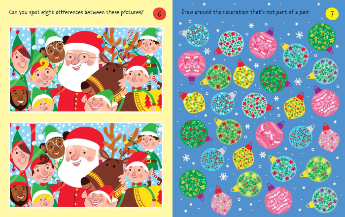 9781474937474 Usborne Christmas Puzzle Pad [4]