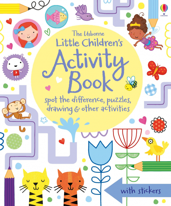 9781409586555 Usborne Little Children's Activity Book spot-the-difference, puzzles, drawings & other activities [1]