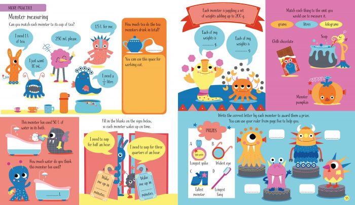9781474995412 Usborne Measuring Things Activity Book [4]