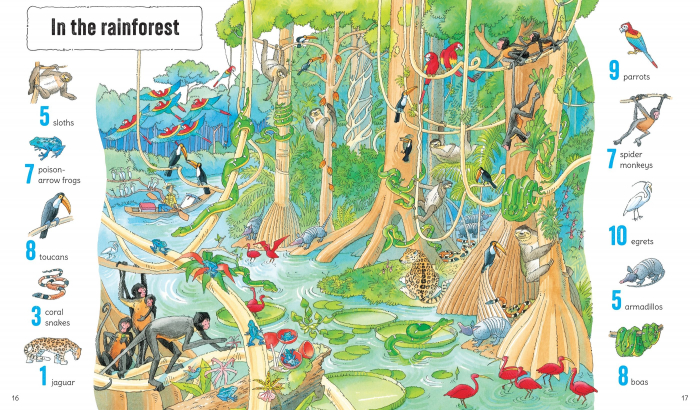 9781836041917 Usborne 1001 Animals to Spot [3]
