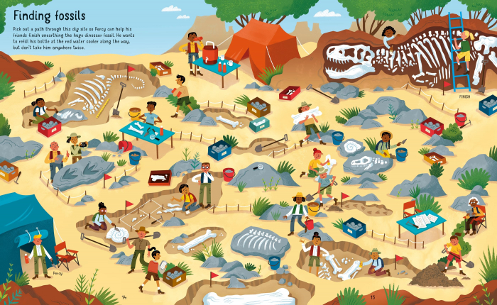 9781474985369 Usborne Dinosaur Mazes [4]