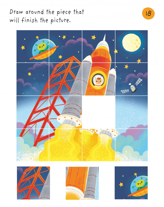 9781805315902 Usborne Children's Space Puzzles [2]