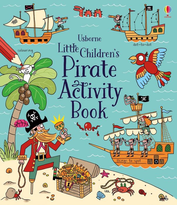 9781474966627 Usborne Little Children's Pirate Activity Book [1]