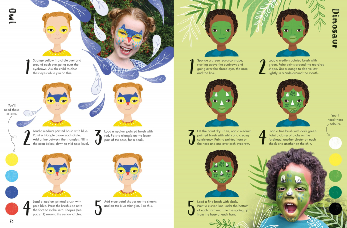 9781474986465 Usborne Book of Face Painting [5]