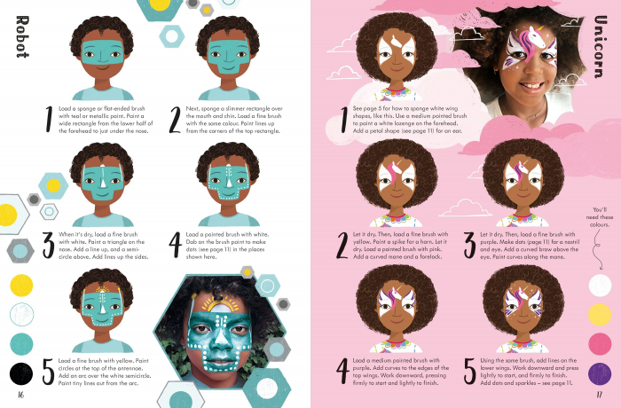 9781474986465 Usborne Book of Face Painting [4]