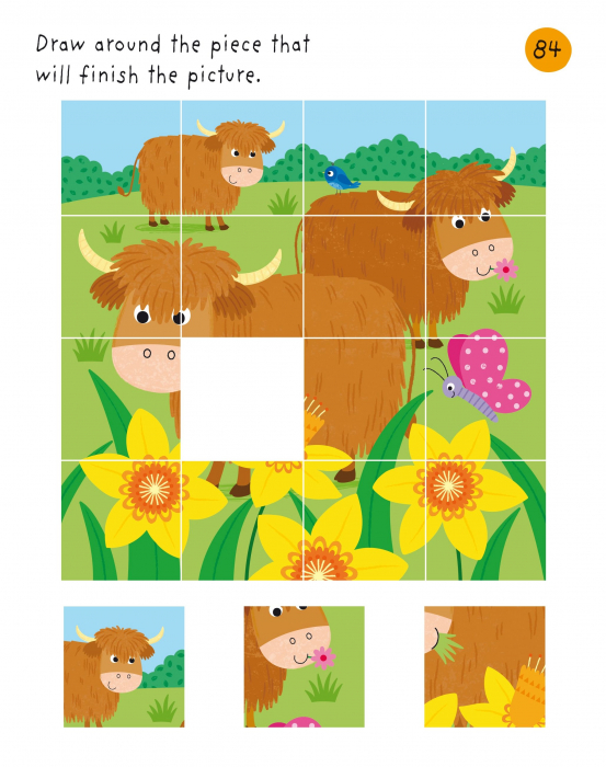 9781803700830 Usborne Little Children's Springtime Puzzles [4]