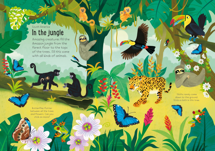 9781805071143 Usborne Little First Stickers Nature [6]
