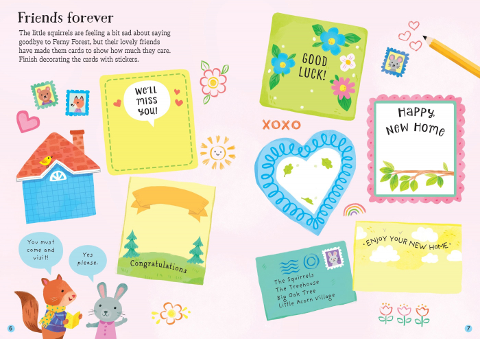 9781805077206 Usborne Little First Stickers Love and Kindness [4]