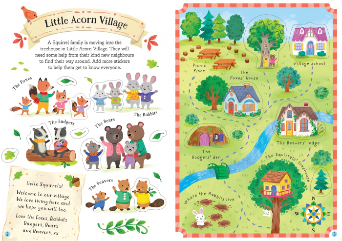 9781805077206 Usborne Little First Stickers Love and Kindness [3]