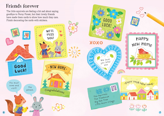 9781805077206 Usborne Little First Stickers Love and Kindness [5]