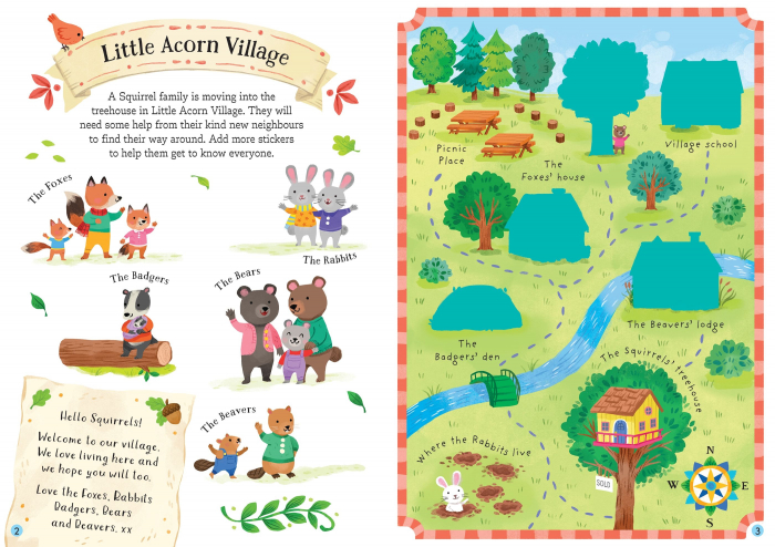 9781805077206 Usborne Little First Stickers Love and Kindness [2]