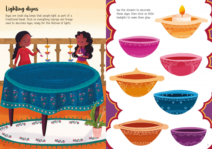 9781803700939 Usborne Little First Stickers Diwali [3]