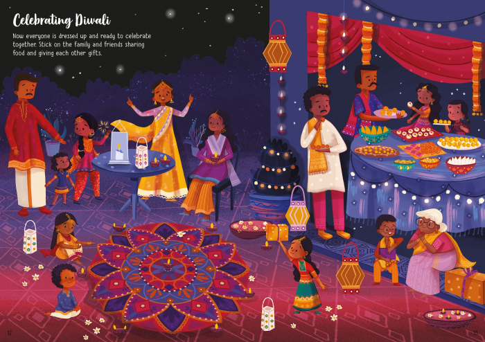 9781803700939 Usborne Little First Stickers Diwali [4]