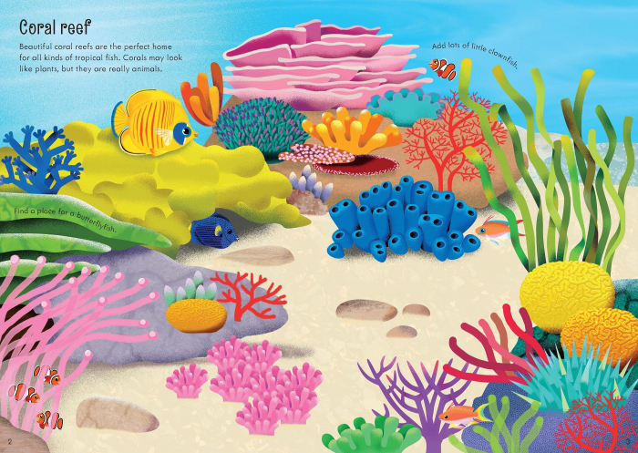 9781474950985 Usborne Little First Stickers Aquarium [3]