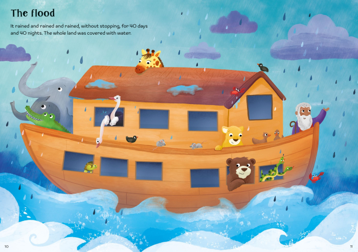 9781836041504 Usborne Little First Stickers Noah's Ark [4]