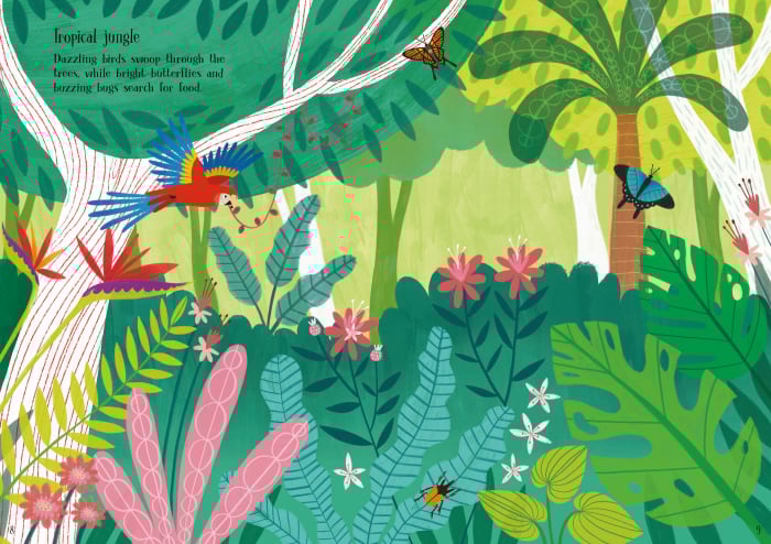 9781474968652 Usborne Sparkly Summer Sticker Book [3]