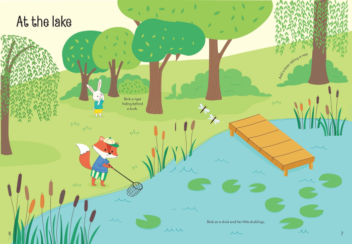 9781474947626 Usborne Little First Stickers Summer [4]