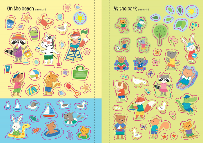 9781474947626 Usborne Little First Stickers Summer [2]