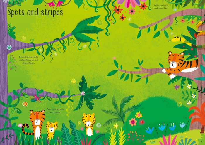 9781474964425 Usborne Little First Stickers Jungle [5]