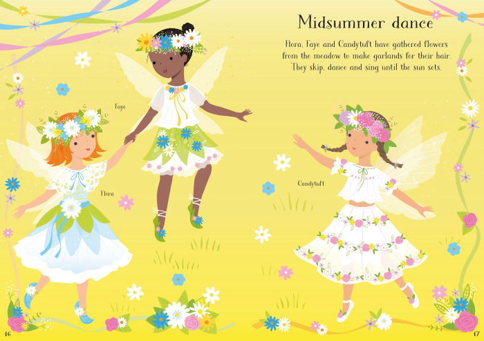 9781803702858 Usborne Little Sticker Dolly Dressing Summertime Fairies [7]
