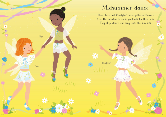9781803702858 Usborne Little Sticker Dolly Dressing Summertime Fairies [6]