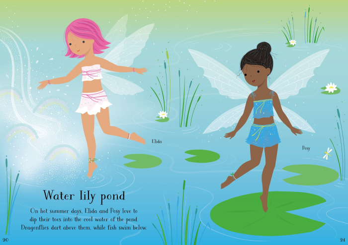 9781803702858 Usborne Little Sticker Dolly Dressing Summertime Fairies [4]