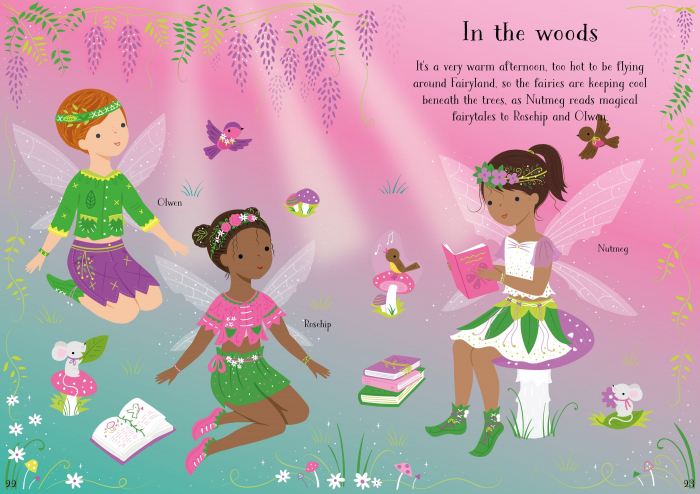 9781803702858 Usborne Little Sticker Dolly Dressing Summertime Fairies [3]