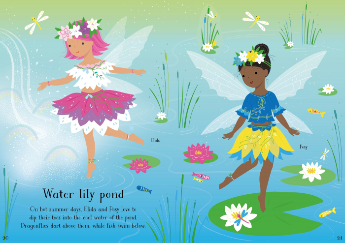 9781803702858 Usborne Little Sticker Dolly Dressing Summertime Fairies [5]