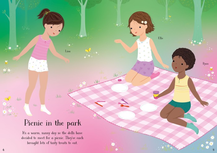 9781835409374 Usborne Little Sticker Dolly Dressing Summer Fun [4]