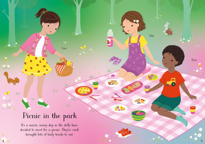 9781835409374 Usborne Little Sticker Dolly Dressing Summer Fun [5]