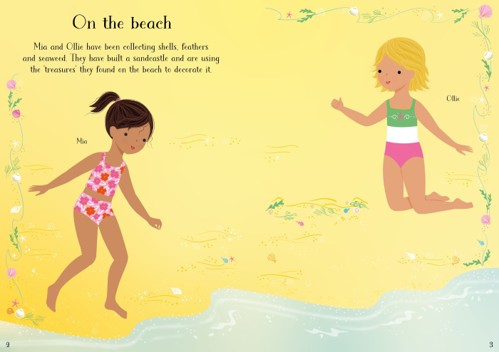 9781835409374 Usborne Little Sticker Dolly Dressing Summer Fun [2]