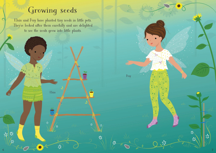 9781801314879 Usborne Little Sticker Dolly Dressing Garden Fairy [2]