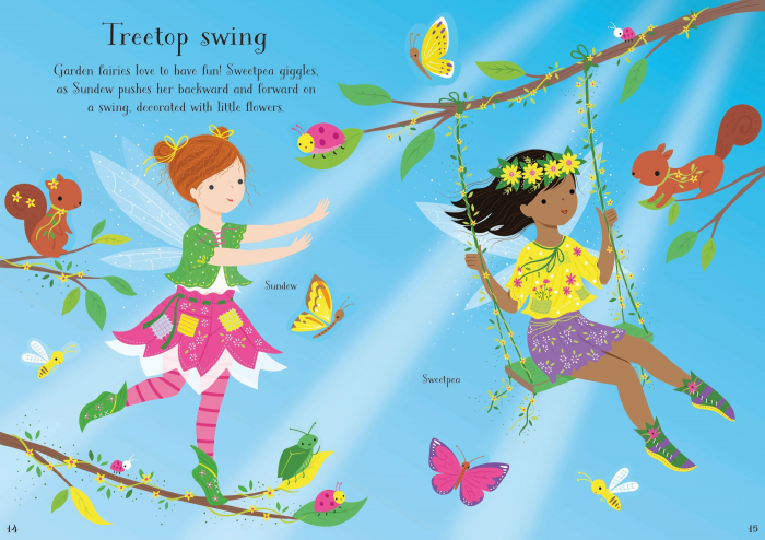 9781801314879 Usborne Little Sticker Dolly Dressing Garden Fairy [7]