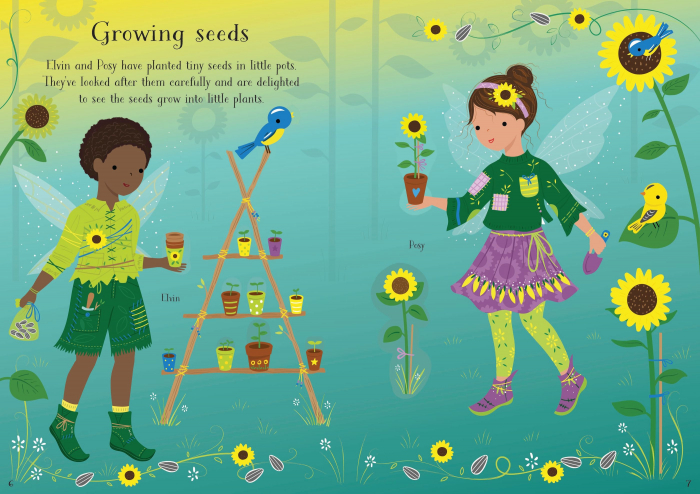 9781801314879 Usborne Little Sticker Dolly Dressing Garden Fairy [3]
