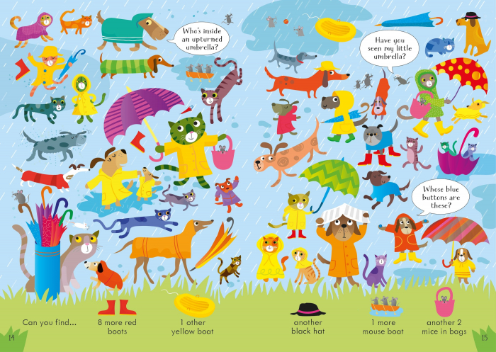 9781801319225 Usborne Look and Find Puzzles Dogs and Cats [4]