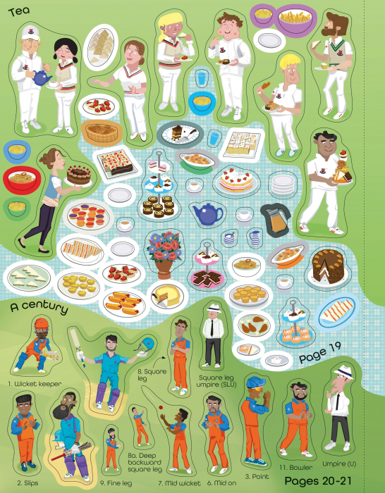 9781474921770 Usborne Cricket Sticker Book [7]