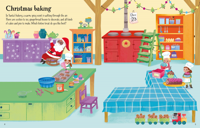 9781803701301 Usborne First Sticker Book Christmas [2]