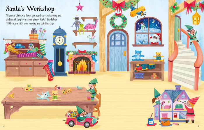 9781803701301 Usborne First Sticker Book Christmas [4]