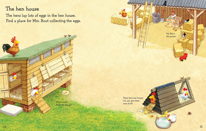 9781409524489 Usborne Poppy and Sam's Sticker Book [3]