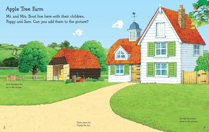 9781409524489 Usborne Poppy and Sam's Sticker Book [2]