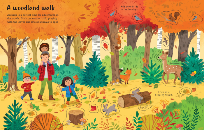 9781835409527 Usborne First Sticker Book Autumn [3]