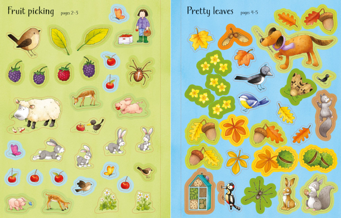 9781803701028 Usborne Poppy and Sam's Autumn Sticker Book [3]