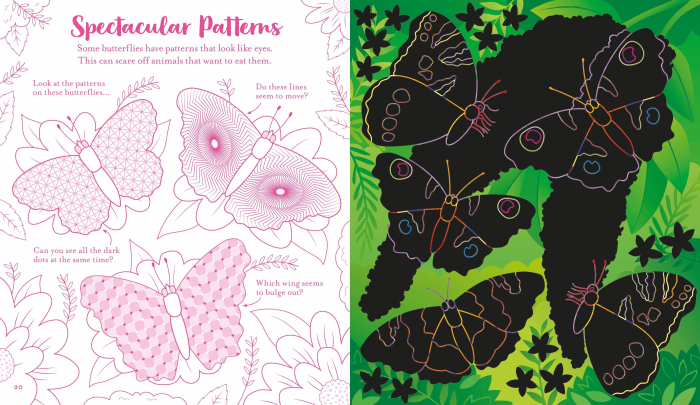 9781836043287 Usborne Scratch Activities Butterflies [4]