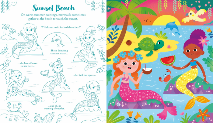 9781836043263 Usborne Scratch Activities Mermaids [7]