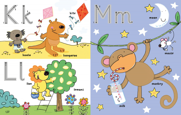 9781409531364 Usborne Wipe-clean Alphabet [3]