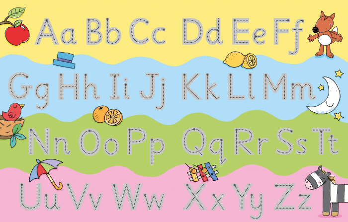 9781409531364 Usborne Wipe-clean Alphabet [4]