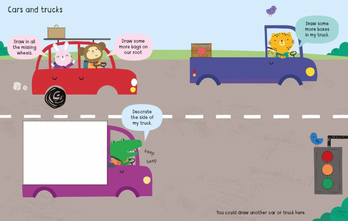 9781474998598 Usborne Early Years Wipe-Clean First Drawing [3]