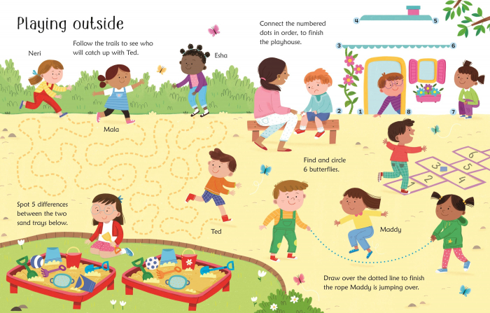 9781835403495 Usborne Wipe-Clean Starting School Activities [2]