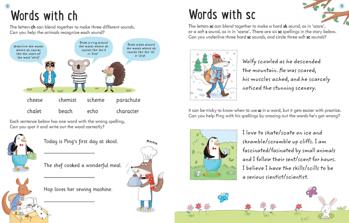 9781409564874 Usborne Wipe-clean Spelling 7-8 [3]